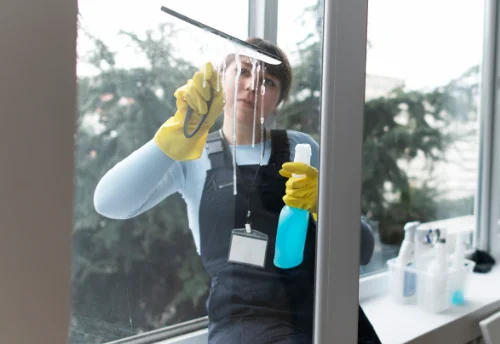 Nettoyage de vitres intérieures et extérieures à Saint-Martial-d'Artenset